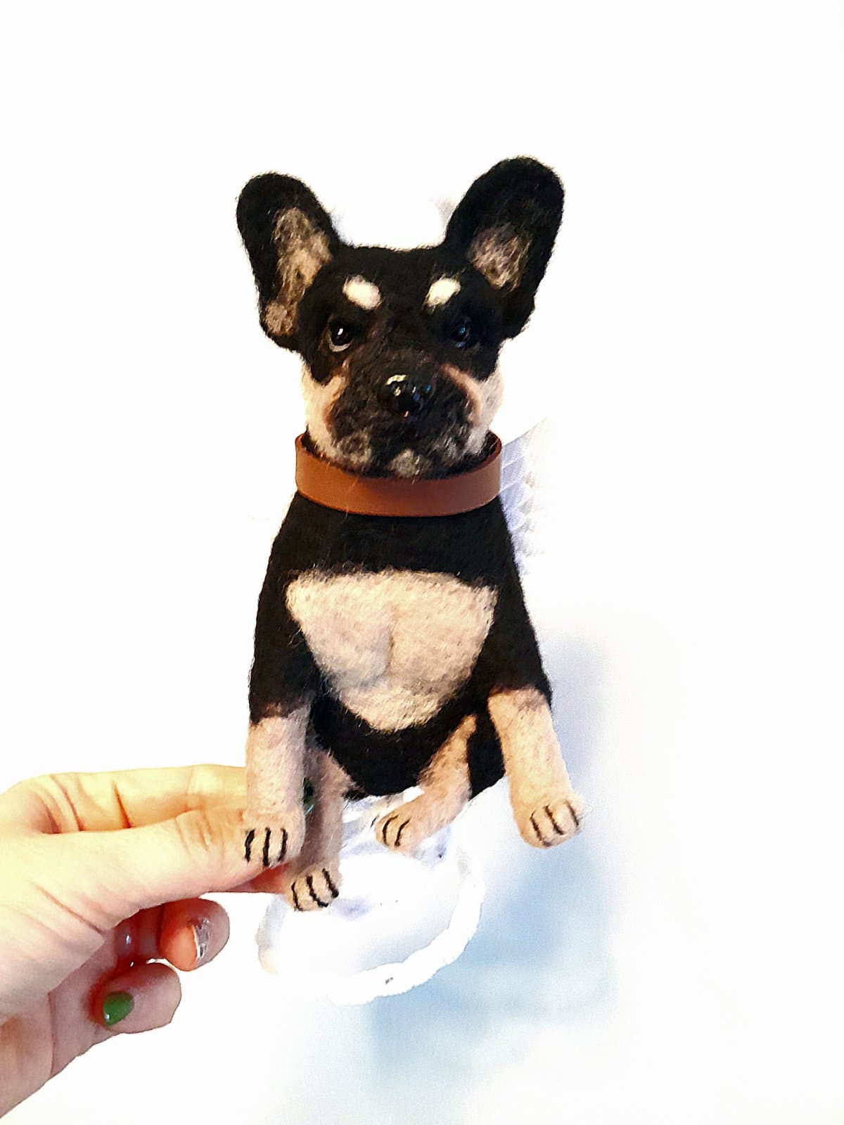 Custom French Bulldog Angel on Cloud - Image 1 of 1