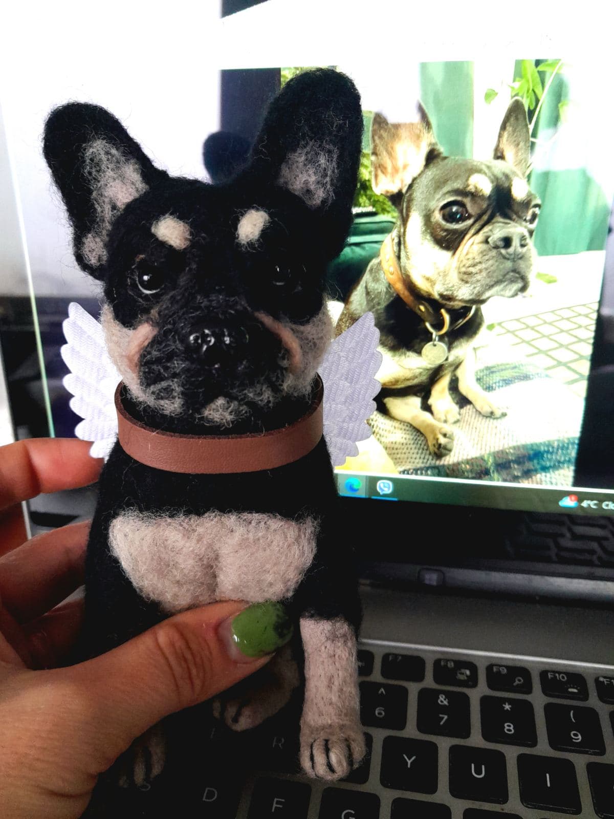 Custom French Bulldog Angel - Image 1 of 1