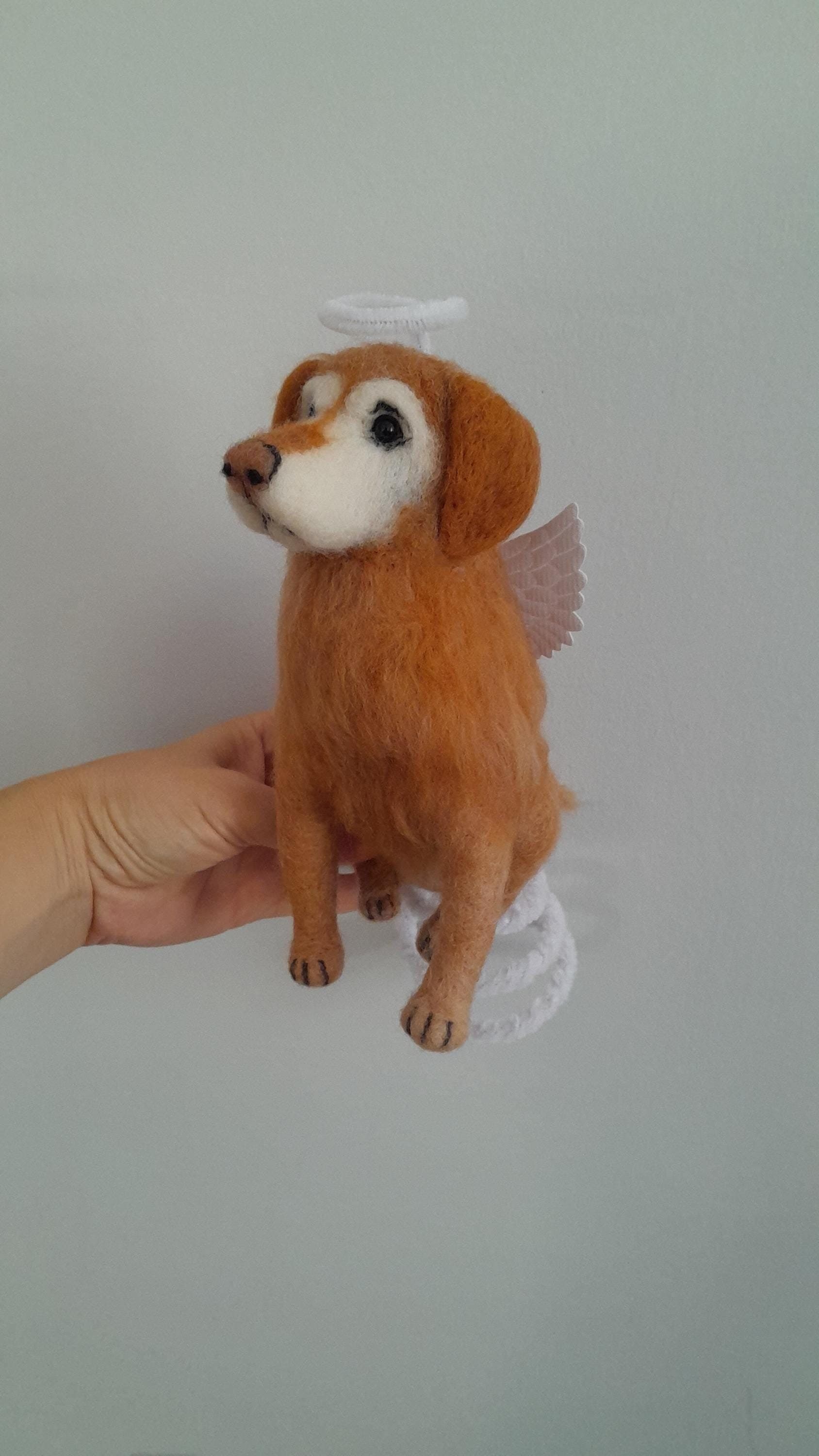 Custom Dog Angel Tree Topper